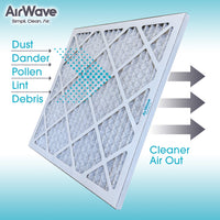 20x20x1 Air Filters, MERV 13, Pleated