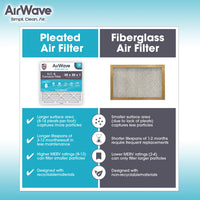 14x25x1 Air Filter, MERV 8, Pleated